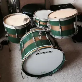 1957 WFL Club Date 22/13/15/Jazzfest Green/Gold Duco!