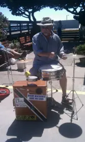 Vintage Ludwig Suitcase Drumset!