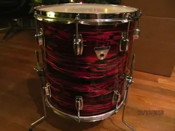 Scored a Ludwig Standard Ruby Strata Set Today