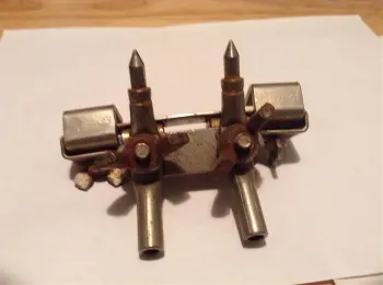 Please help identify old bass drum anchor