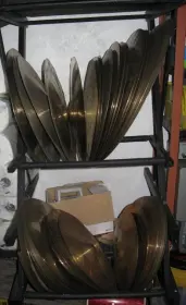 How do you display your drums?