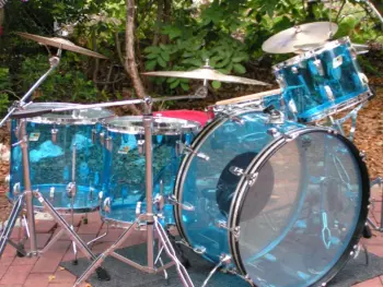 70's Blue Vistalites - Bonham sizes