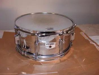tama swingstar 6 1/2x14&quot; steel snare drum 1980's model