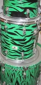 White Zebra Pearls or Lime Green Zebra Tamas?