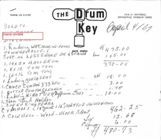 When My 1967 Rogers Set Was Brand New