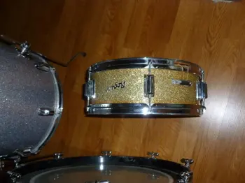 Rogers Silver Sparkle Drums