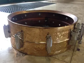 Ludwig Hammered bronze with WRONG Snarebed