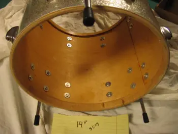 Slingerland Silver Sparkle 20-12-14