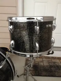 Slingerland Sparkling Black Pearl