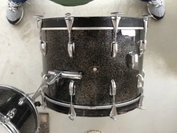 Slingerland Sparkling Black Pearl