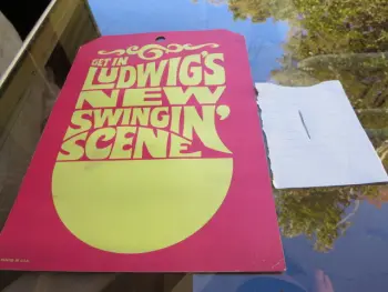 Late 60's -Early 70's Ludwig NOS &quot;hang tags&quot;...!