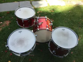 1960's Vintage Gretsch Round Badge bop kit 12/14/18 !