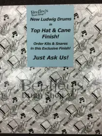 Ludwig Top Hat &amp; Cane Wrap