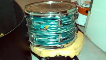 Vintage 70s Blue Oyster Pearl set