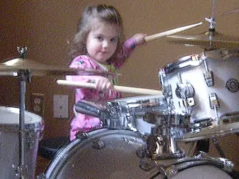 Grandkidz first Luddys