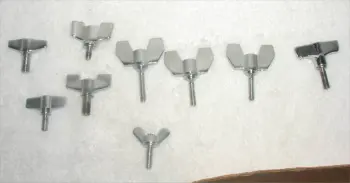 How to identify OEM Slingerland wing screws from aftermarket