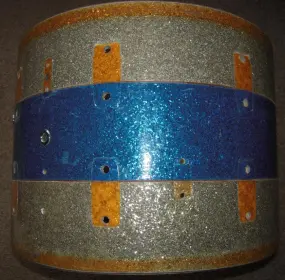 Rogers POWER TONE Shell with script, pearl and grommet