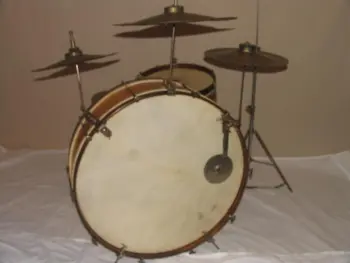 Vintage George B, Stone &amp; Son bass drum set