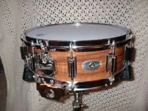 Rogers Koa wrap wood snare