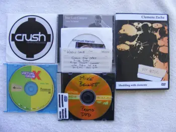 DRUM BOOKS AND MAGS: traps, curotto, japan