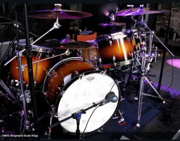 Slingerland Studio King OR Gretsch USA Custom Espresso Burst for Camco/George Way set