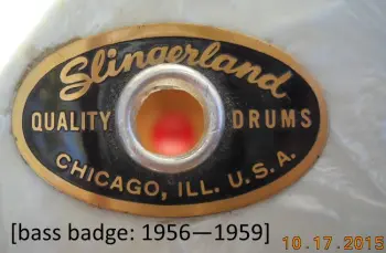 ID estate Slingerland bass drum
