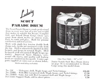 VFW Parade Drum question