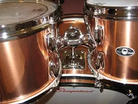 1973,Slingerland, copper over wood,