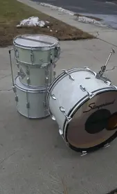 Very nice WMP Slingerlans set