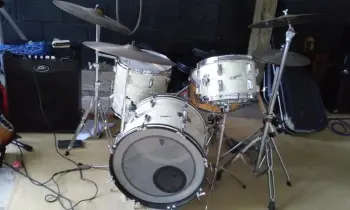 Vintage Rogers on the gig