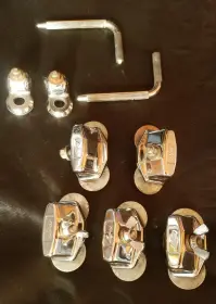 Ludwig FT leg mounts, tom mounts, tilter pieces for tom mount