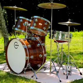 Wood Stained Drums