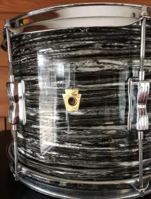 FOR SALE: Vintage 1967 Ludwig 13&quot; Club Date Tom in Oyster Black Pearl
