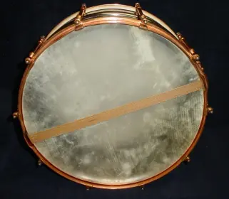[B]1925-28 LUDWIG &amp; LUDWIG 6.5 x 14 12 PT. FLOWER-ENGRAVED DeLUXE MODEL [/B]