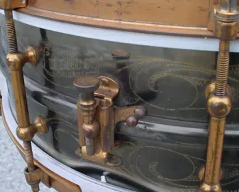 1920s L&amp;L 5x15 10 LUG/SCROLL DeLUXE STANDARD MODEL