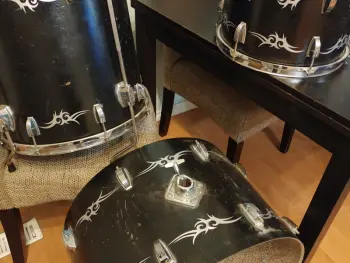 Ludwig Rocker paint and decal disaster!