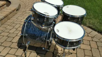 FOR SALE: Modern Black Diamond Pearl &quot;Ringo&quot; Style Kit 12/13/16/22/14 SD