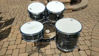 FOR SALE: Modern Black Diamond Pearl &quot;Ringo&quot; Style Kit 12/13/16/22/14 SD