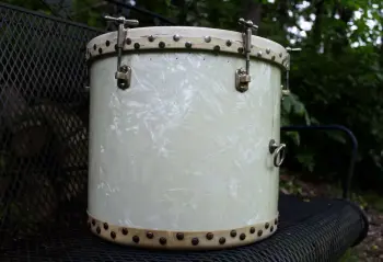 Vintage 1930s Slingerland (Possibly Leedy/Ludwig?) 12x14&quot; &quot;Tunable Tom-Tom&quot; Drum