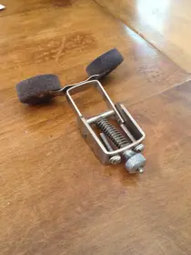 1950s to early 60s Slingerland Dual Pad Mufflers