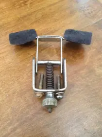 1950s to early 60s Slingerland Dual Pad Mufflers