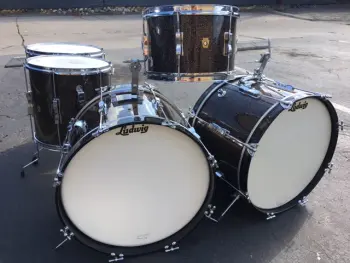 1965 Galaxy Club Date Double Bass kit PLAYER CONDITION.
