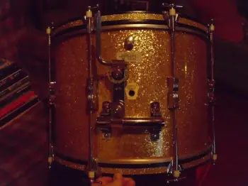 Vintage Gold Sparkle Inlay