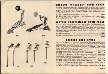 Early Gretsch Bass Drum Pedal 30-40's??