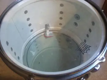 Ludwig black diamond pearl toms